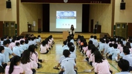 당진 호서중, 탈북강사 초청 통일 안보교육 실시