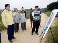 한상기 태안군수, 한해 대책 온힘
