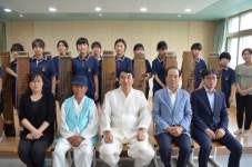성남중학교, 교내 국악놀이터 개관
