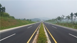 충남도청, 주진입도로 지방도 승격