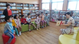 청양 남양초, 책과 문화가 있는 『찾아가는 책놀이터』운영