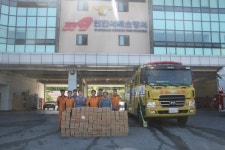 천안서북소방서, 사랑의 소화기 기증식