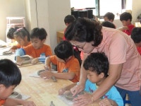 공주 석송초병설유치원, 조물조물 나만의 도자기를 만들어요!