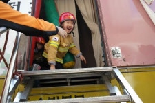 서산소방서, 병설유치원서 이동 소방 체험 운영