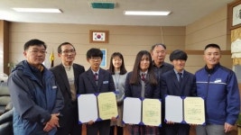 보령중학교, 한국중부발전(주) 보령화력발전소 재직동문 장학금 전달