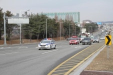 천안서북소방서, 소방차 길 터주기 국민 참여 훈련 실시