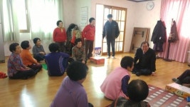 정부3.0에 부응하는 맞춤형 현장행정 추진, 청양읍장 경로당 방문