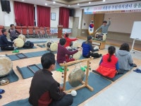 비봉면 주민자치센터 풍물교실 개강