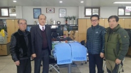 김찬경씨 목면 작은 목욕탕에 물품기탁, 이웃 사랑 실천