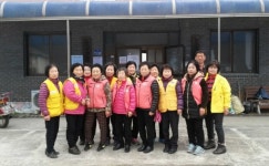 대치면 여성자원봉사회 새봄맞이 경로당 대청소 봉사