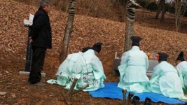 당진 면천면 대치리 장승제 행사 열려