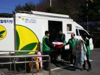 대전시새마을회새마을이동빨래방차량 본격 운행