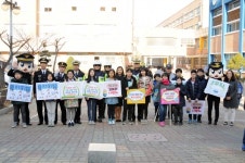 천안불당초, 정을 나누는 행복한 등굣길 캠페인 활동