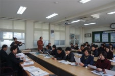 부여고등학교, 시와 음악이 있는 직원회의 개최