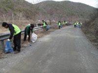 농어촌공사 청양지사칠갑저수지 주변 환경정화활동