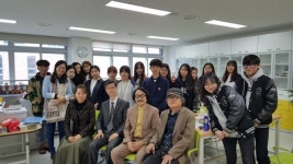 세종누리학교, 대학 재능기부로 전교생 캐리커처 행사 개최