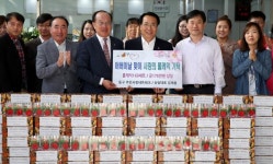 동구 주민사랑네트워크 어버이 날 사랑 케이크 기탁