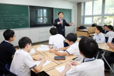 설동호 대전시교육감, 보문중학교 자유학기제 현장 방문