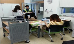 부여 홍산파출소, 성범죄 근절위한 홍보활동 전개