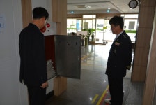 오영환 소방서장, 관내 요양시설 지도 방문