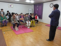 경로당 순회, 전화금융사기 예방 홍보 활동