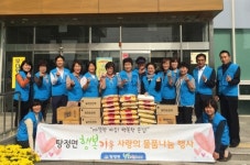 탕정면, 사랑의 물품 나눔과 방문 모니터링 실시