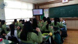 금산여자중학교, 틈새애(愛) 건강 챙기기 사업 참여