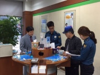NH농협은행 유천동지점,경찰관과 금융사기피해예방 대포통장근절』 캠페인 실시