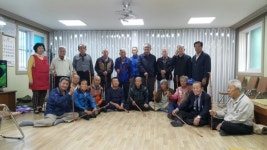 청양 정산면 조한복 옹, 장수지팡이 청려장 기증