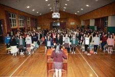 홍성여고, 서울대 진학 선배 초청 수능다짐대회 열어