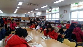 온양천도초, 독서 삼매경에 빠진 꿈나무들