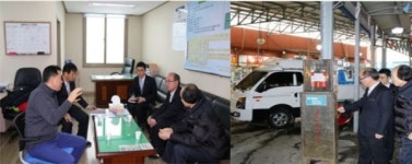 태안소방서장 재래시장 화재예방 나서