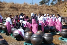 서산 서림농장 전통방식 장담그기 펼쳐