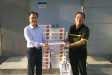 온양장로교회, 온양3동에 후원 물품 전달