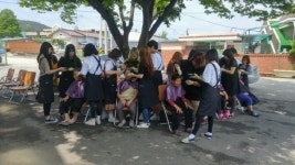 충남도립대학교 헤어뷰티과, 이미용 및 발마사지 재능나눔 활동