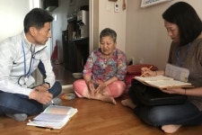 온양6동, 방문간호사와 복지 향상 기여