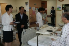 남궁영 행정부지사,  대전보훈병원 입원 국가유공자 위문