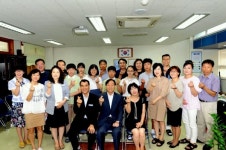꿈나무장학회, 외삼중학교와 장학체결식 맺어