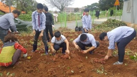 연무중, 농어촌체험학습 및 텃밭정원 가꾸기 실시