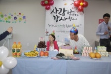 떡미당, 라온요양병원에 생일 떡케이크 기부