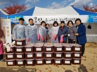 (주)네오웰빙 효인주야간노인복지센터, 사랑나눔 김장 담그기 행사 가져