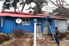 신창읍내자율방범대, 장애인가정 집수리 재능 기부