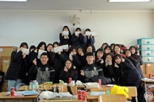 아산무궁화, 온양여고 방문해 이벤트 약속 지켜