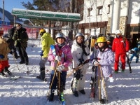 시초초등학교, 신나는 겨울 눈썰매장 스키 캠프 진행