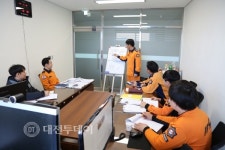 청양소방서, 역량강화 발표대회 준비에 구슬땀!