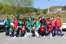 송악면, 깨끗한 아산만들기 대청소 실시