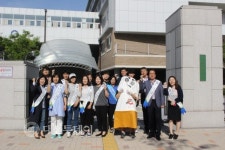 고운고등학교, 학부모와 함께하는 Happy Day 등교맞이