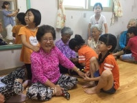 서천 부내초, 경로당 자매결연 및 봉사활동 실시