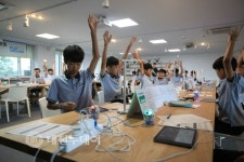 건양대 소프트웨어교육센터, 기민중학교 자유학년제 프로그램 진행