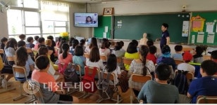 아산 둔포초, 교직원 및 학생 전원 응급처치 교육 실시